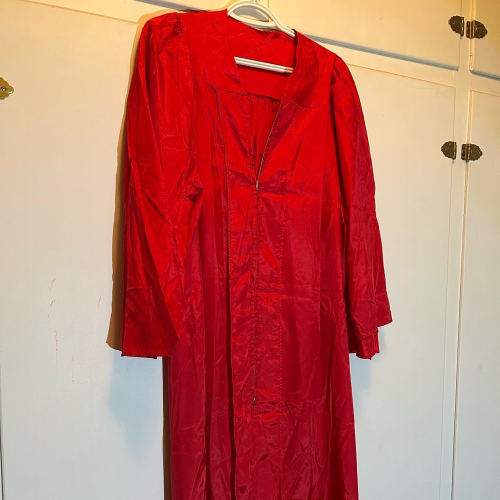 Vintage 1973 Graduation Gown With Cap